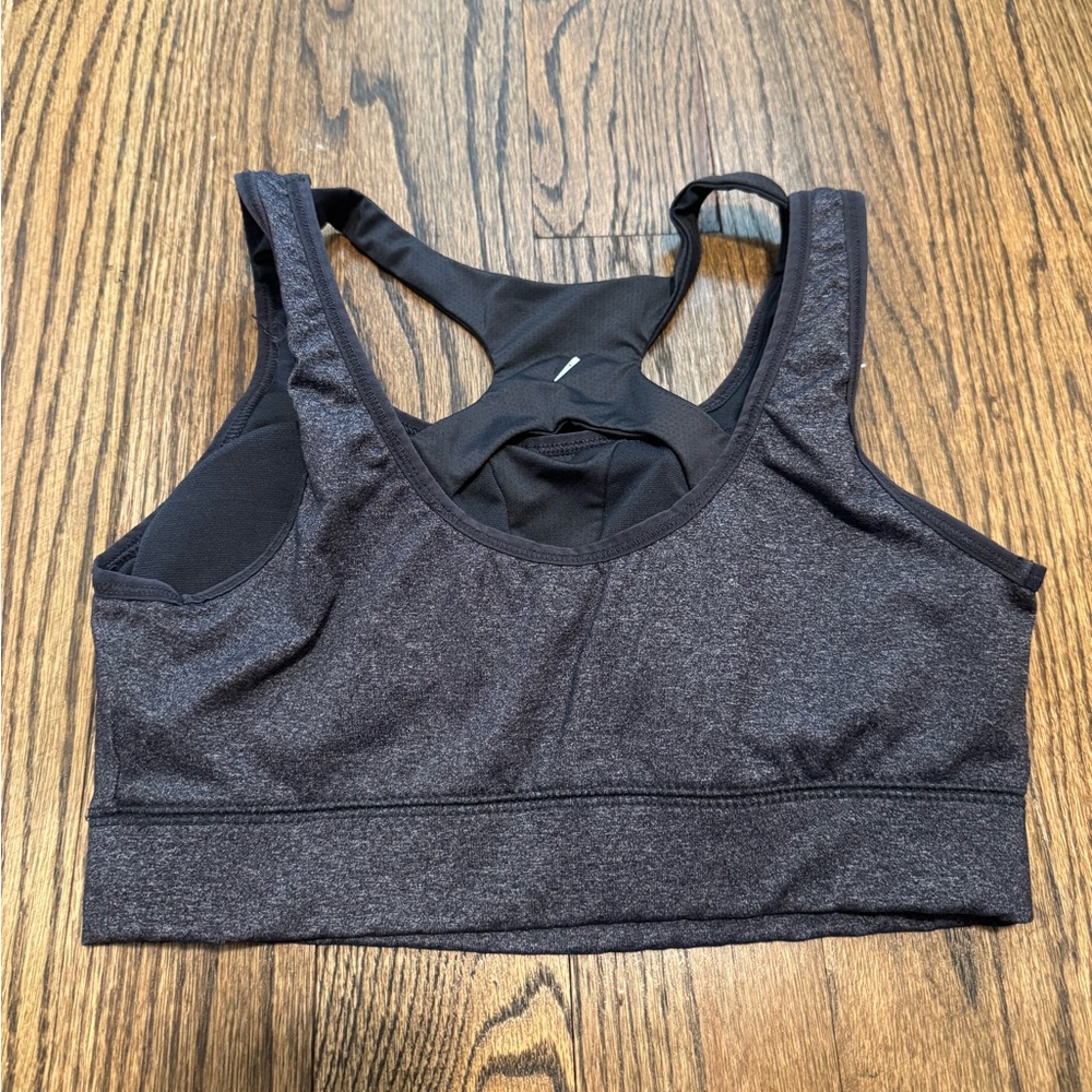 Old Navy Charcoal Sports Bra, Medium